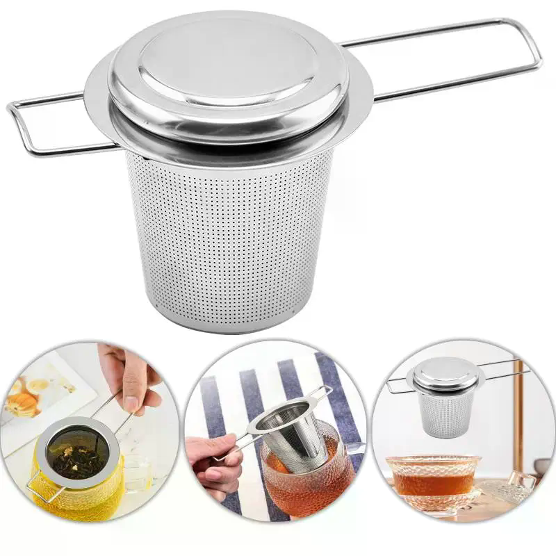 Coffee Tea Spices - Stainless Steel Mesh Tea Infuser With