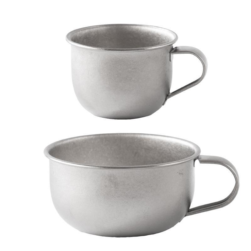 Coffee Tea Break - 80ml/220ml Camping Water Cup Pure Titanium