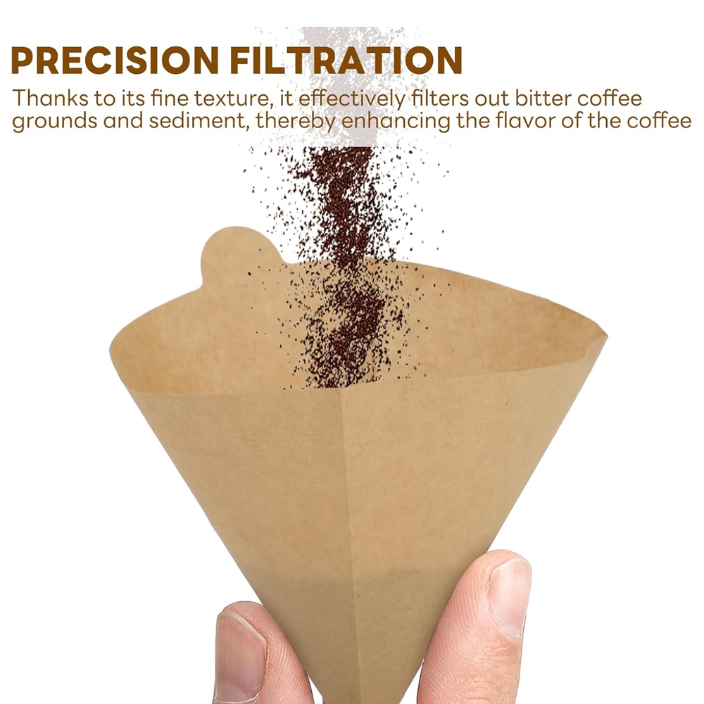 Coffee Filters 200 Count Cone  - огляд і ціна Coffee Tea Paper Cups