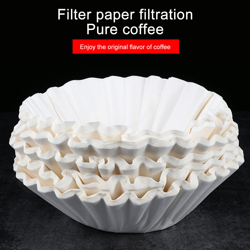 50/100Pcs Basket Coffee Filter - огляд і ціна Coffee Tea Paper Cups