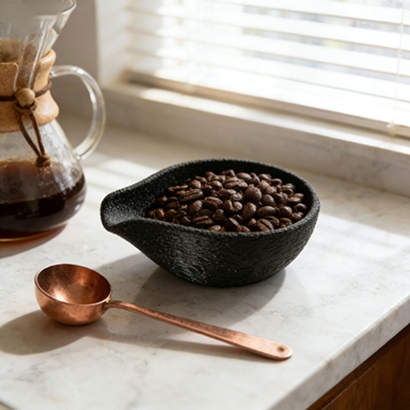 1pc Coffee Bean Dosing Cup & T - огляд і ціна Coffee Tea And Bean Leaf