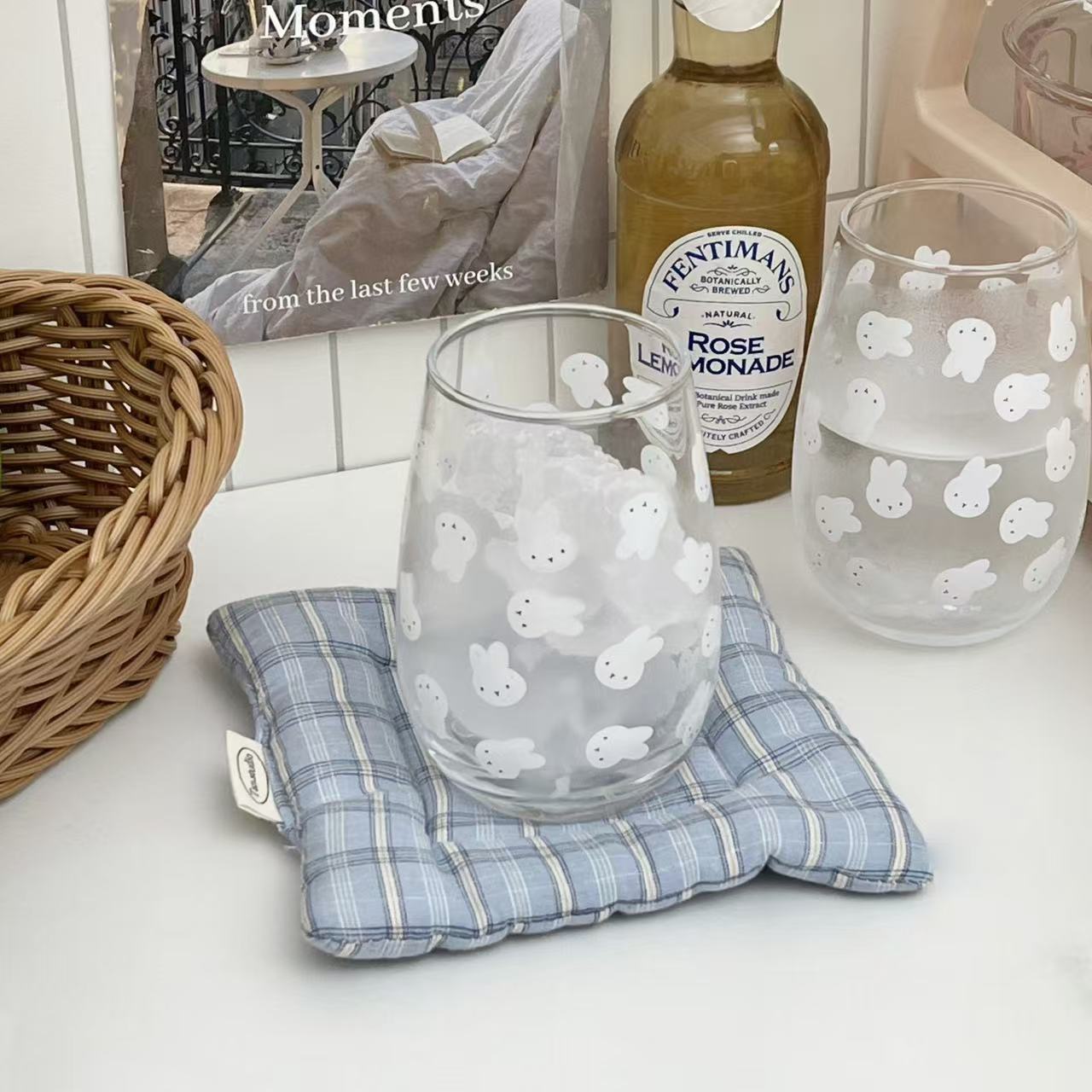 Cute Miffy Rabbit Printed Glas - огляд і ціна Coffee Tea Gift
