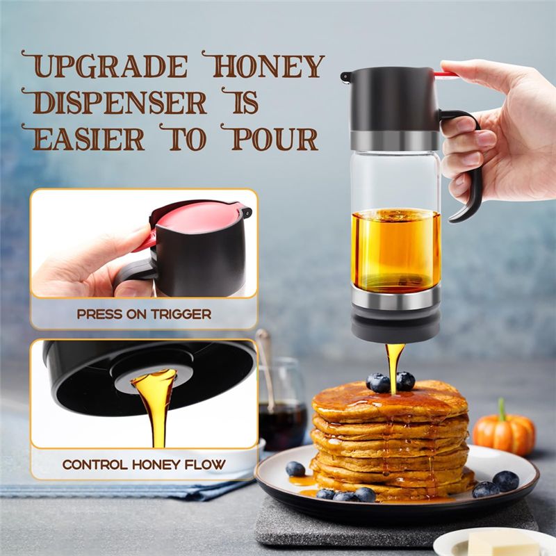 A21I-12 OZ Glass Honey Dispens - огляд і ціна Coffee Or Tea Please