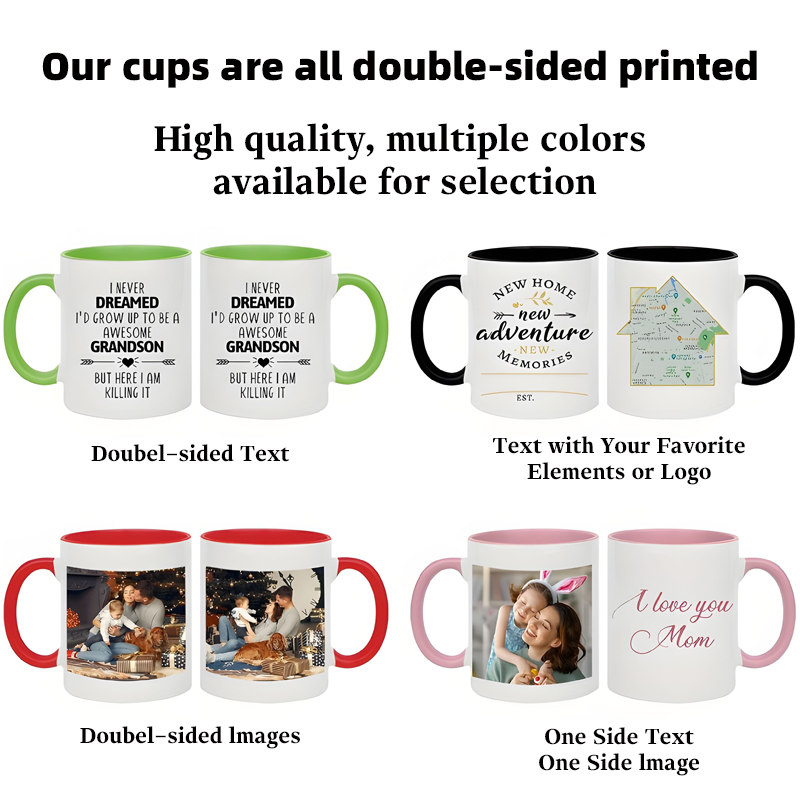 Custom Name Image Text Cup 11o - огляд і ціна Coffee Tea Images