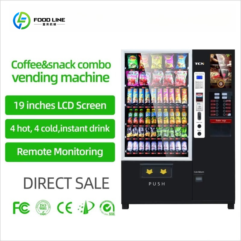 Coffee Bubble Tea Combo Vendin - огляд і ціна Coffee Tea Vending Machine Price