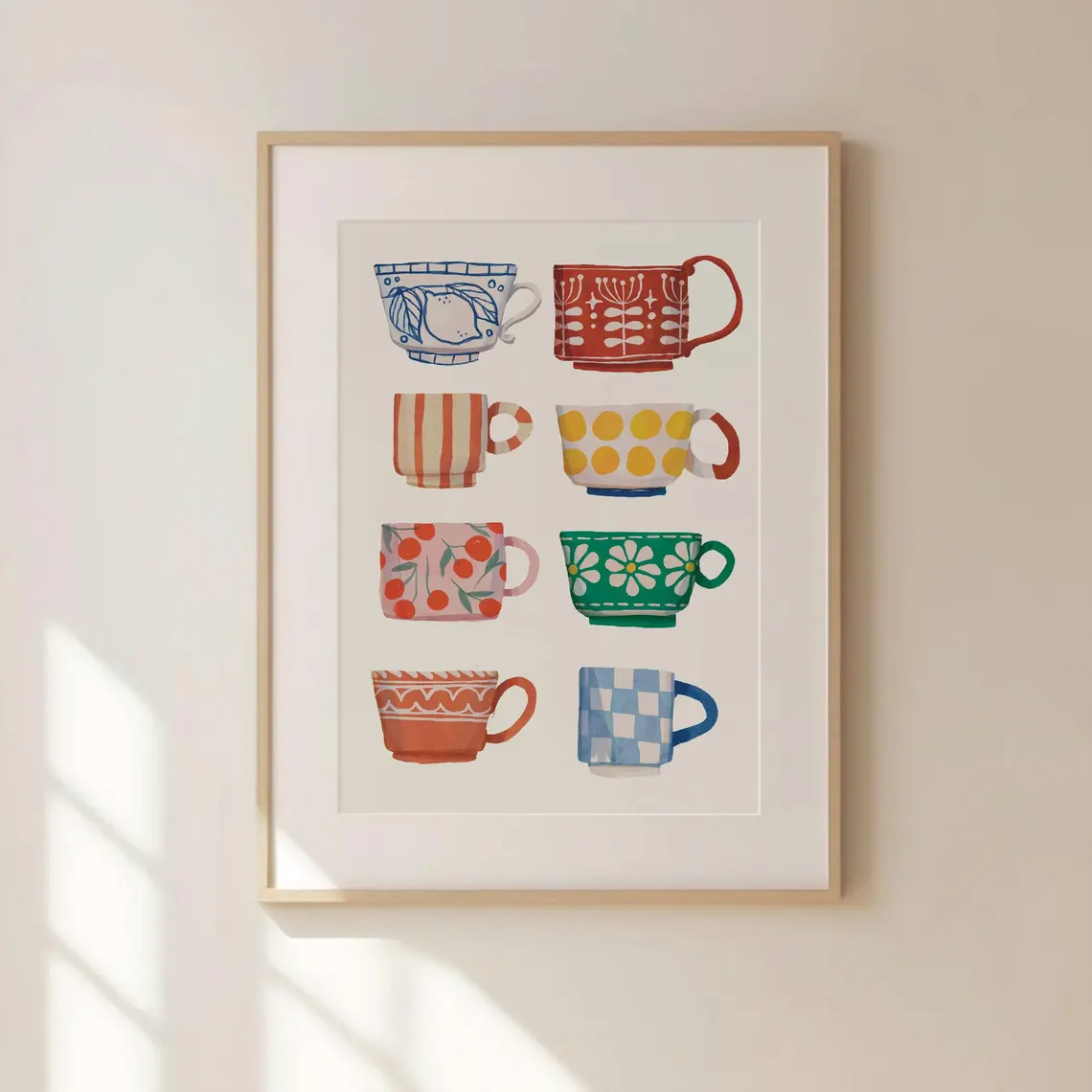 Tea Cup Print, Breakfast poste - огляд і ціна Mug Tea Coffee