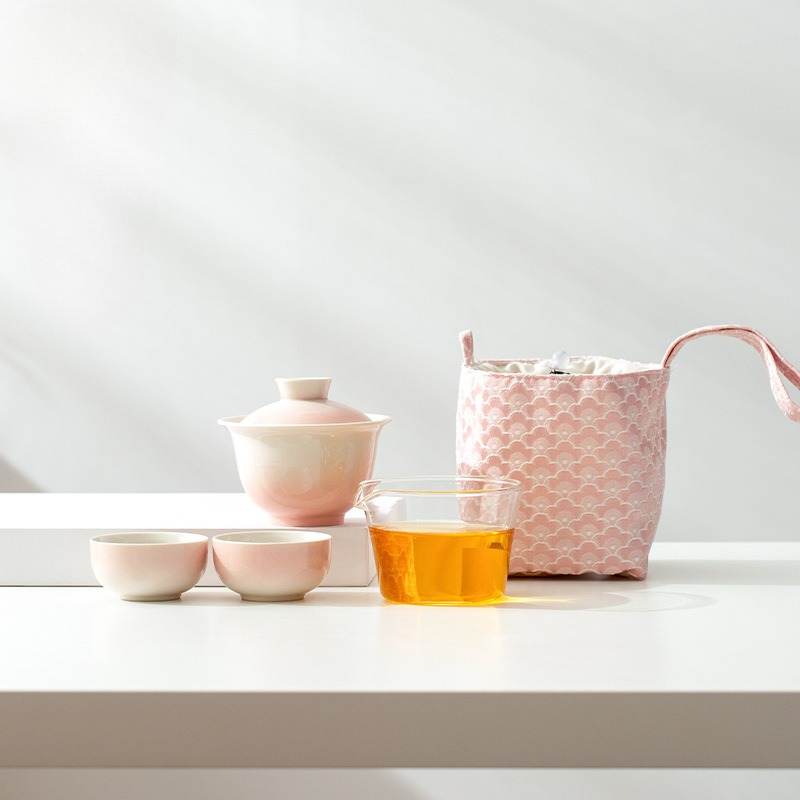 Gradient Ash Glaze Ceramic Tea - огляд і ціна Gongfu Tea Set