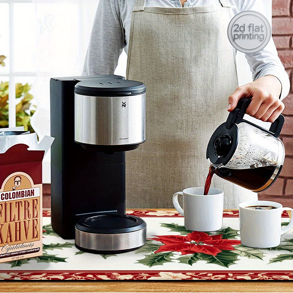 1pc Christmas Poinsettia Holly - огляд і ціна Tea Coffee Utensils
