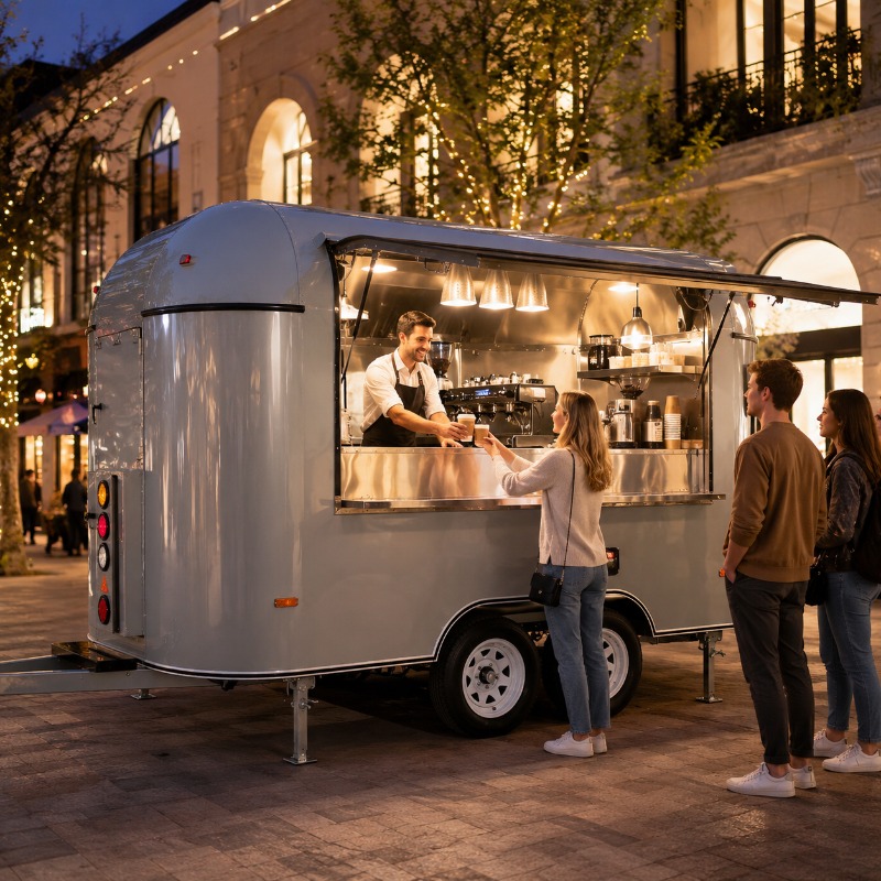 Food Truck Mobile with Kitchen - огляд і ціна Coffee Tea Equipment