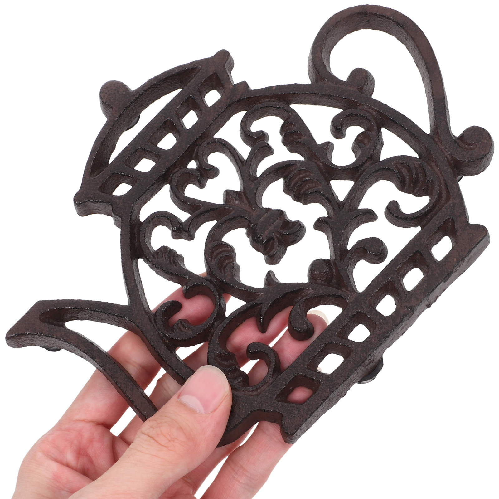 Teapot Shaped Cast Iron Trivet - огляд і ціна Cast Iron Teapot