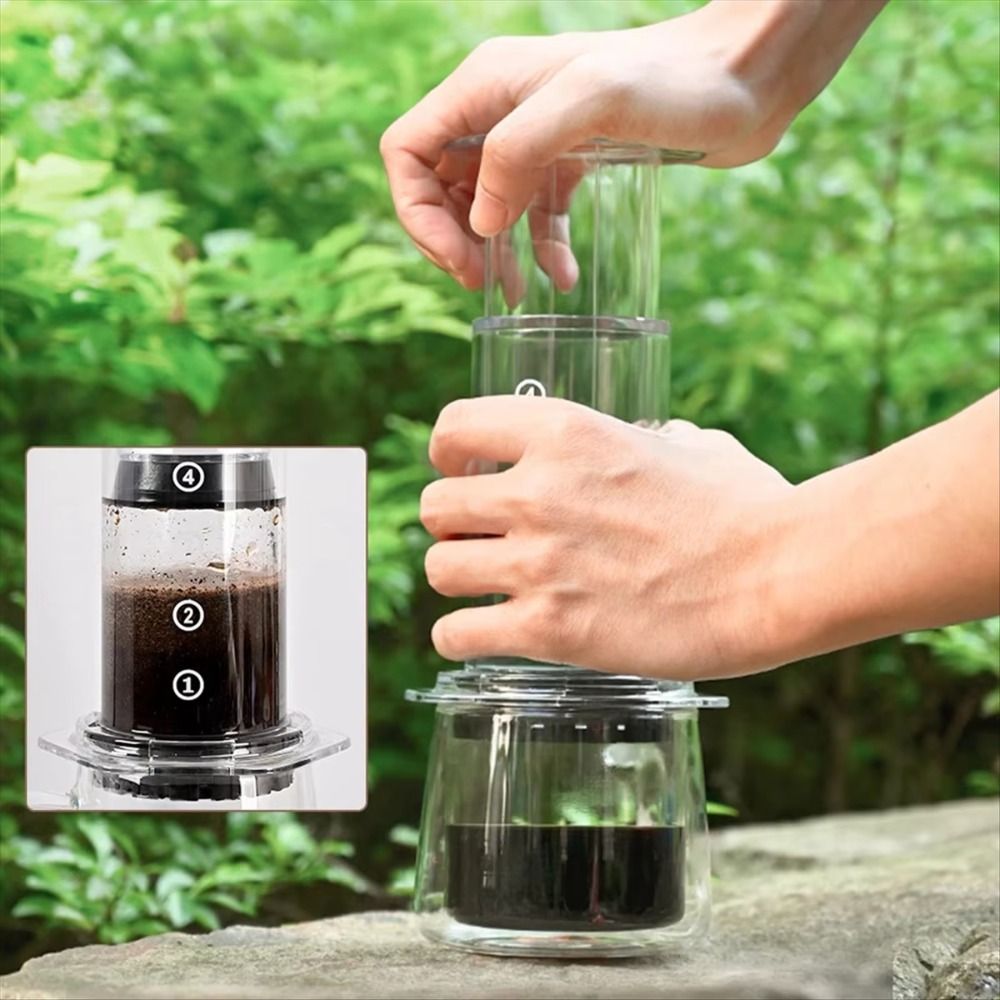 Portable Coffee Kettle French  - огляд і ціна French Press Coffee & Tea