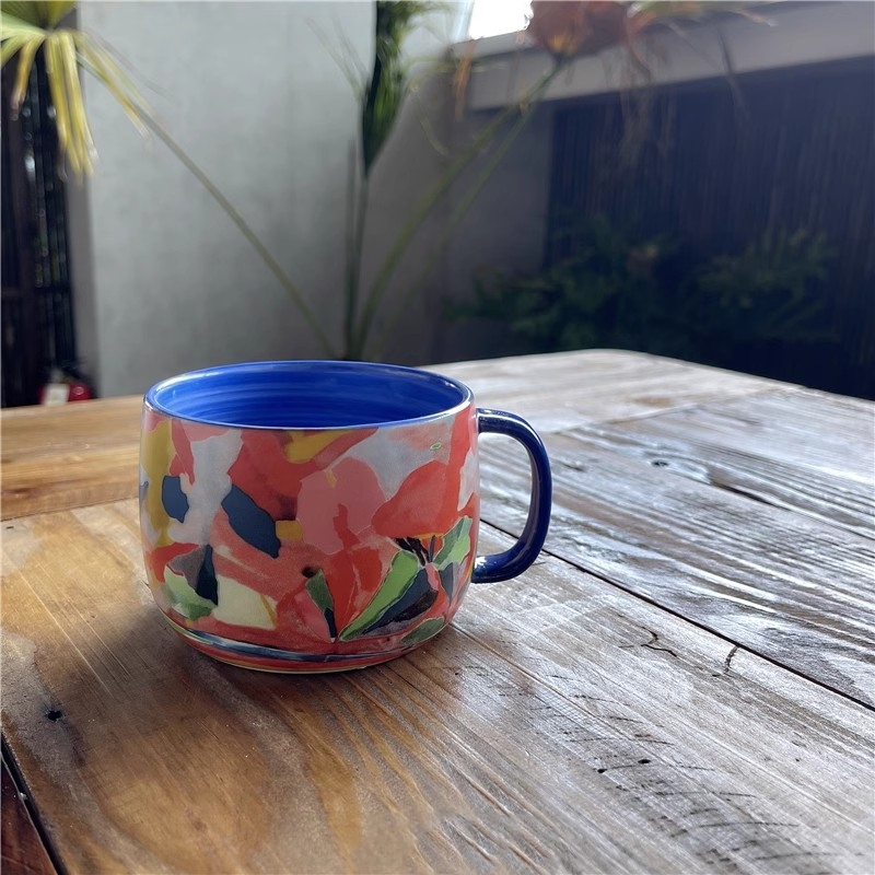 Oil Painting Ceramics Mugs cof - огляд і ціна Best Tea Coffee