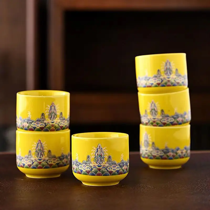 High Quality Color Glaze Kungf - огляд і ціна Gongfu Tea Set