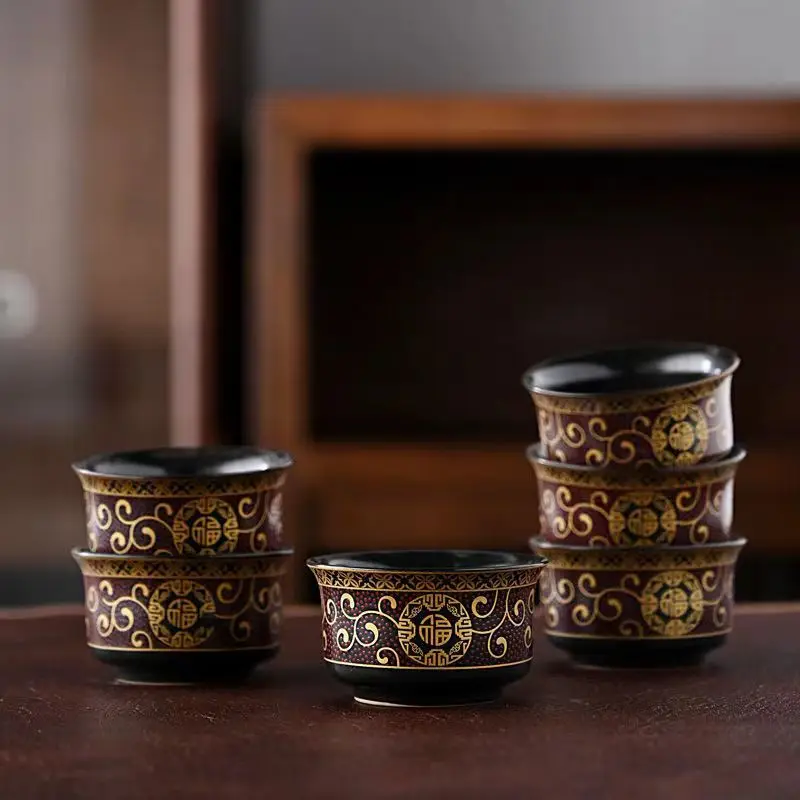 High Quality Color Glaze Kungf - огляд і ціна Gongfu Tea Set