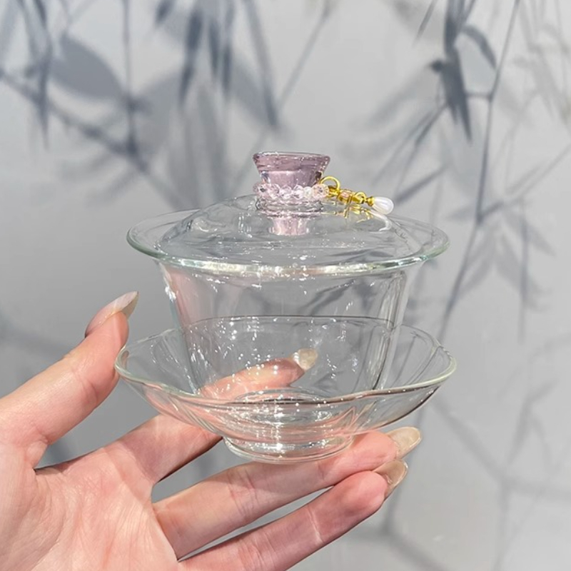 Pink High Borosilicate Glass G - огляд і ціна Gongfu Tea Set