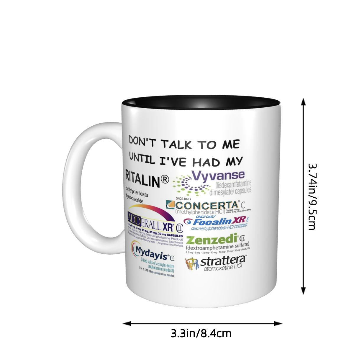 Dont Talk To Me Mug Funny Cera - огляд і ціна Coffee Tea And Me