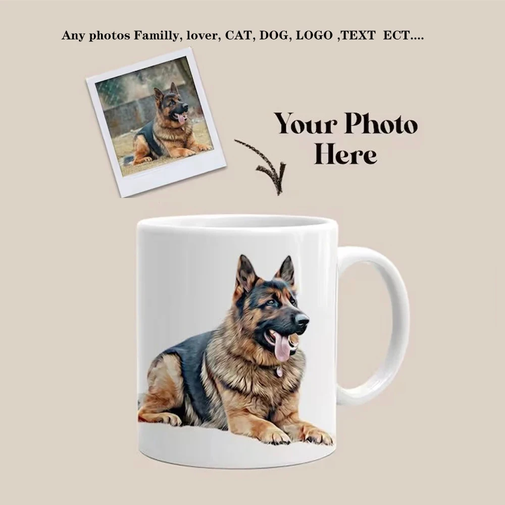 Personalised Your Photo Mug, C - огляд і ціна Coffee Tea Images