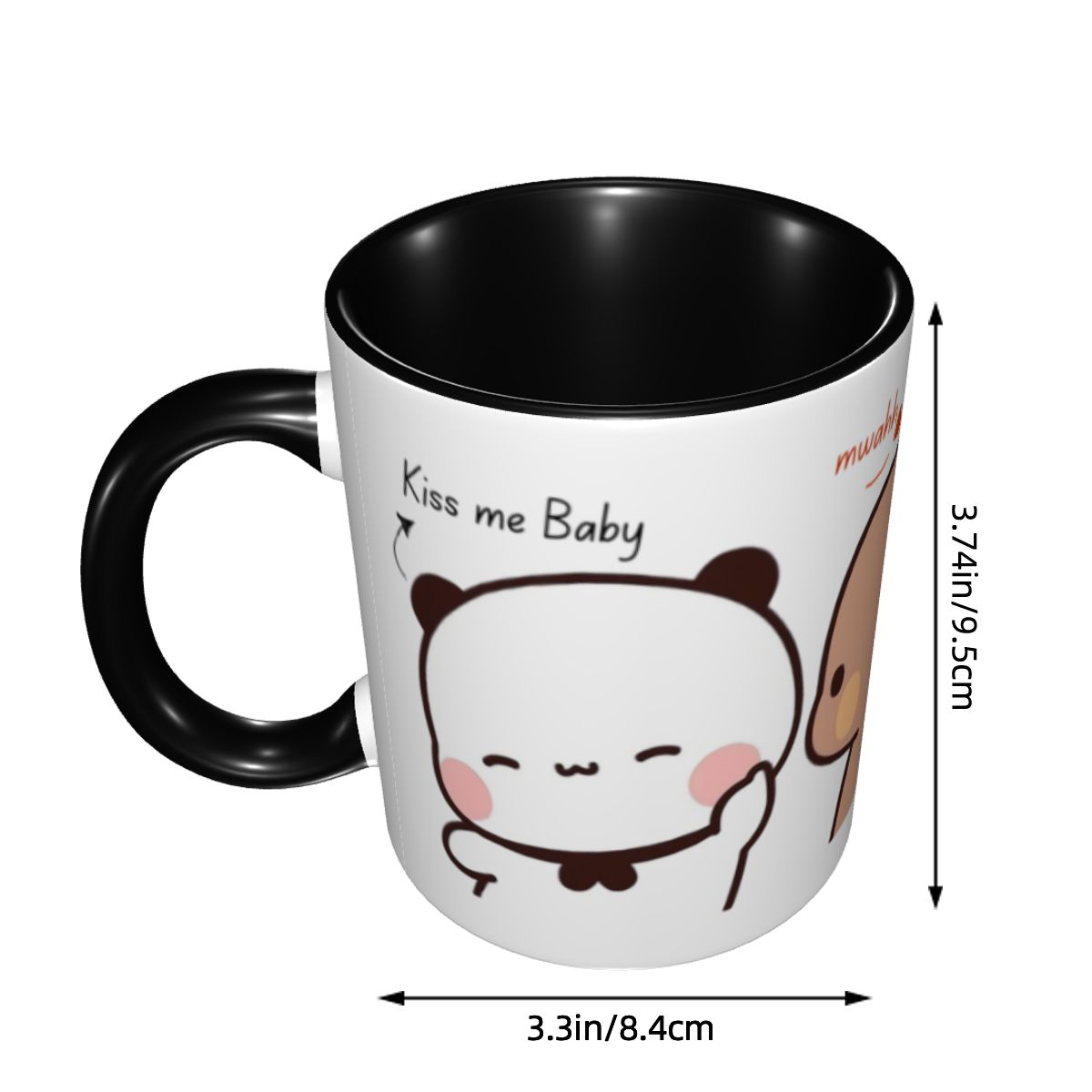 Personalized Kiss Me Baby Mwah - огляд і ціна Coffee Tea And Me