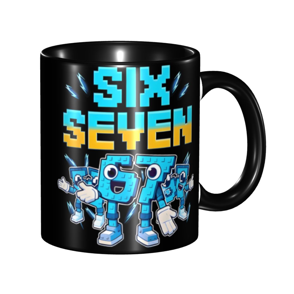 67 Six Seven 6-7 Funny Italian - огляд і ціна Coffee Tea Gift