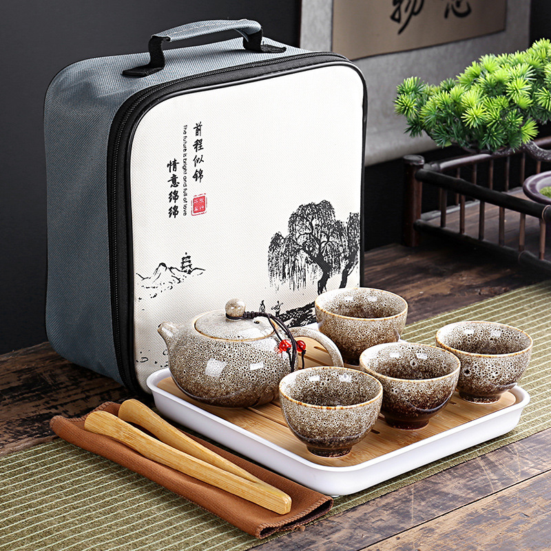 With Travelling Bag 4 Cups Chi - огляд і ціна Gongfu Tea Set