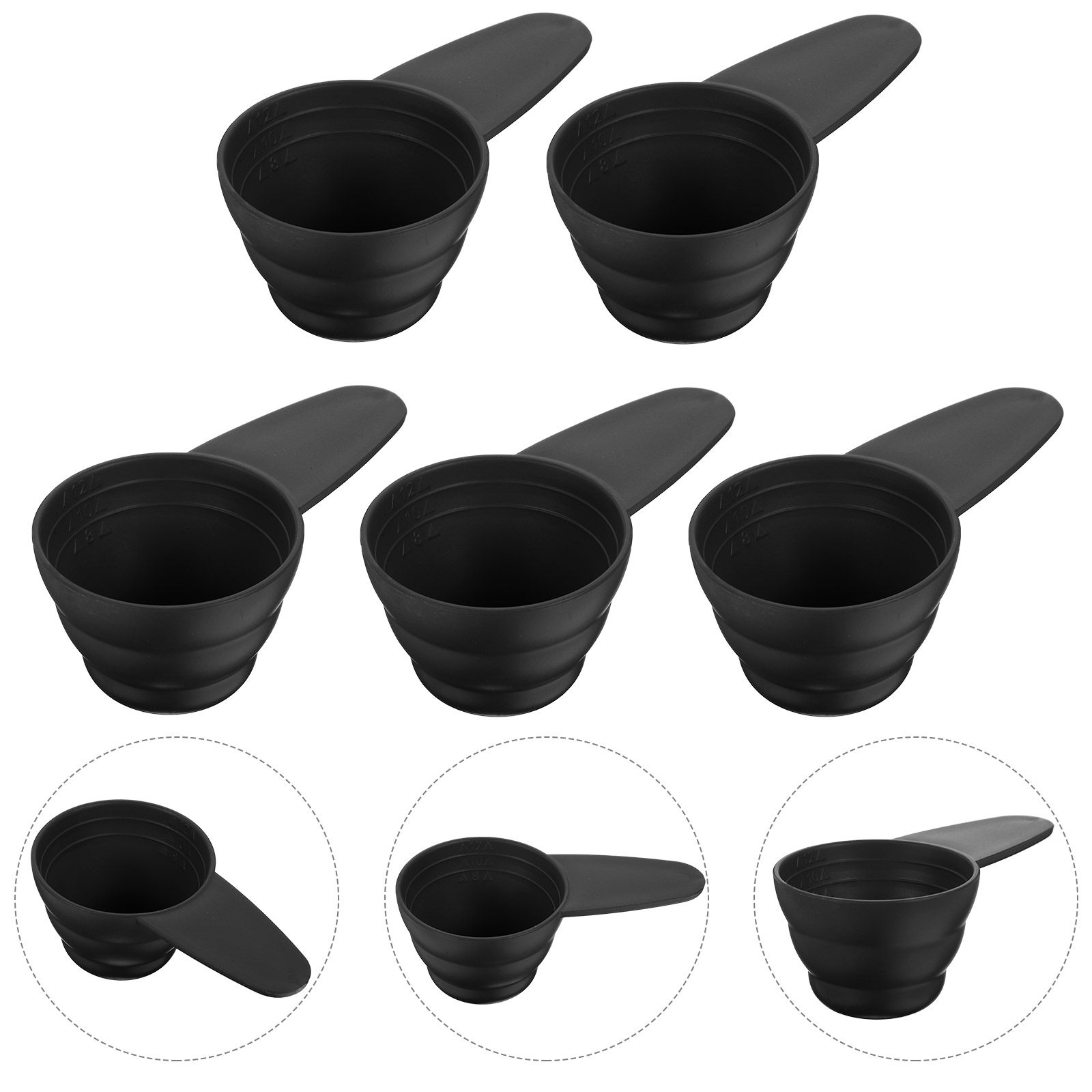 5Pcs Measure Spoon Long Handle - огляд і ціна Coffee Tea Spices