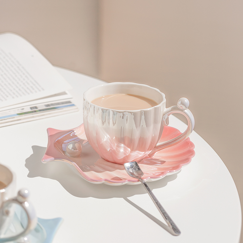 Pearl Shell Design Ceramics Mu - огляд і ціна Best Tea Coffee