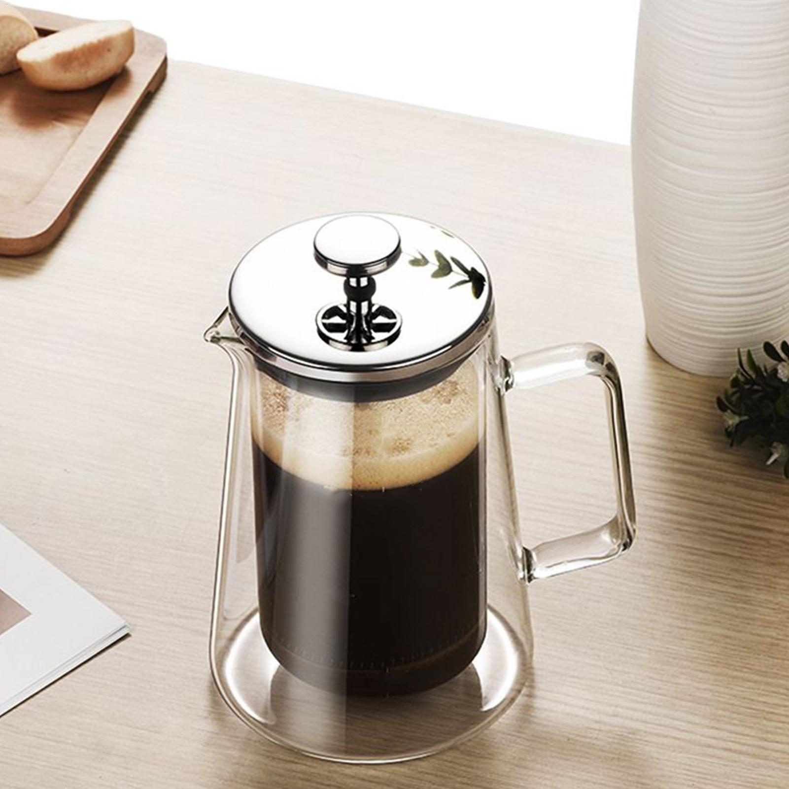 Coffee Presses Glass Stainless - огляд і ціна French Press Coffee & Tea