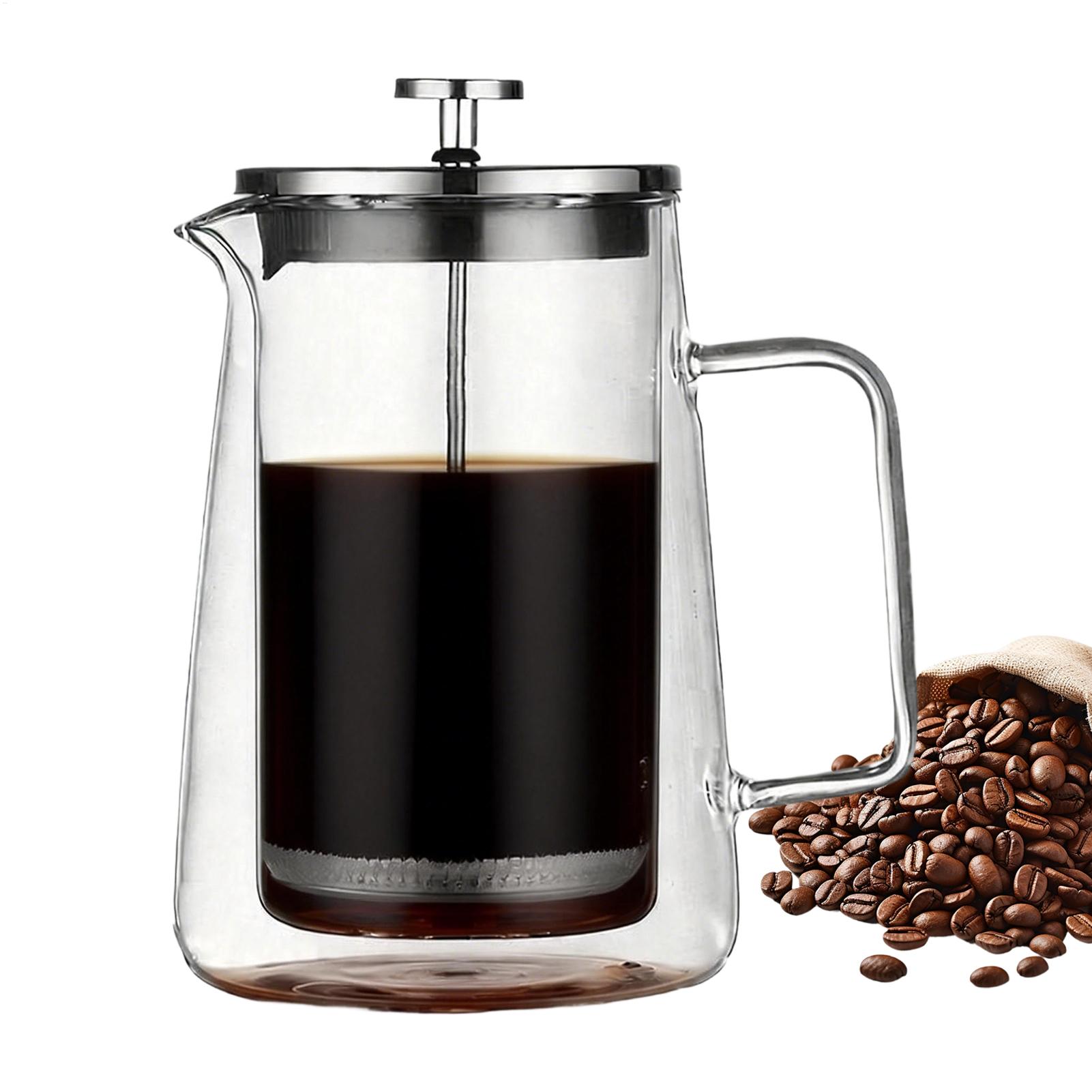 Coffee Presses Glass Stainless - огляд і ціна French Press Coffee & Tea