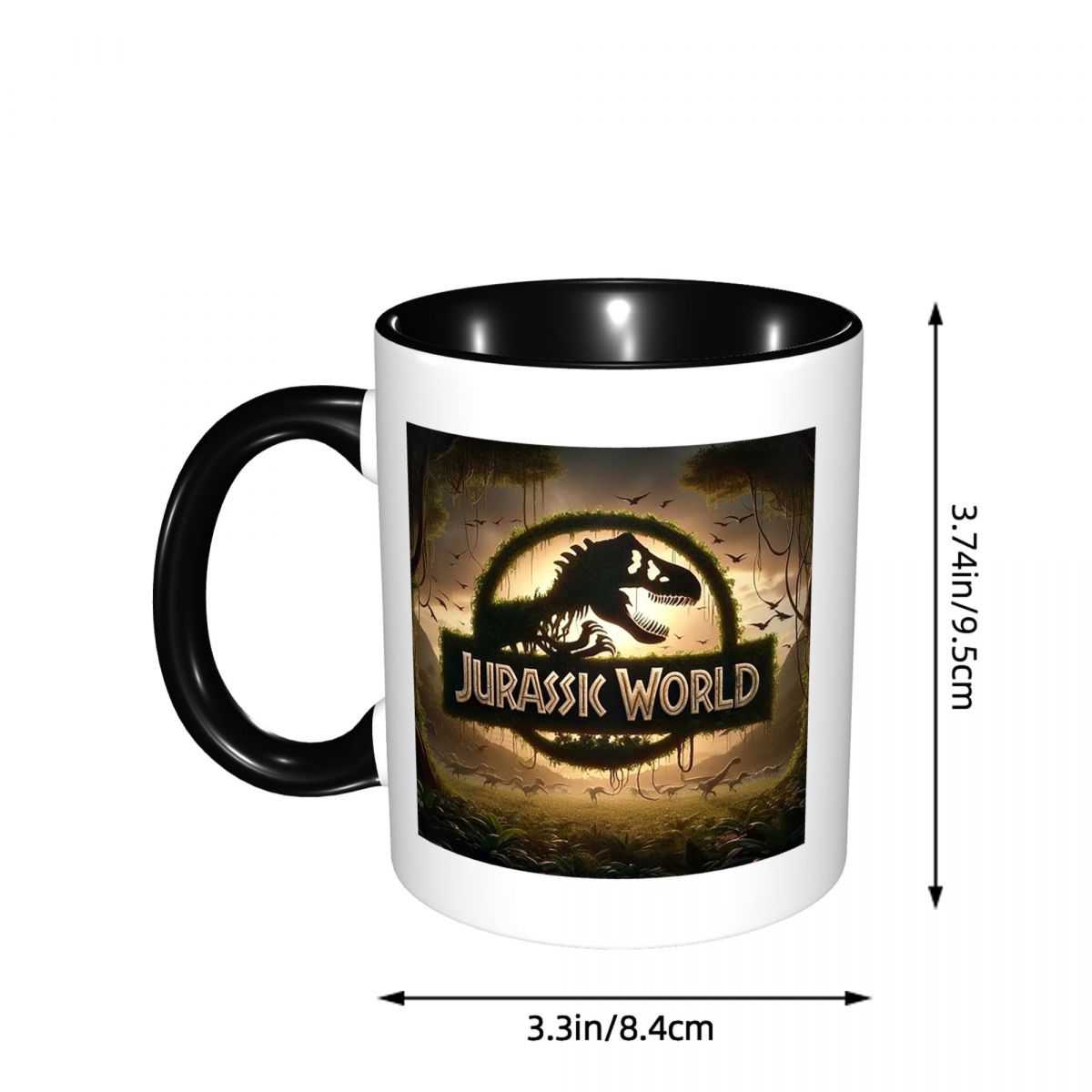 Jurassic World Mug Funny Ceram - огляд і ціна Coffee Tea World