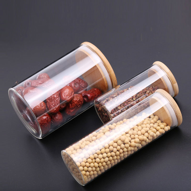 Glass Food Storage Jars with A - огляд і ціна Coffee Tea And Bean Leaf