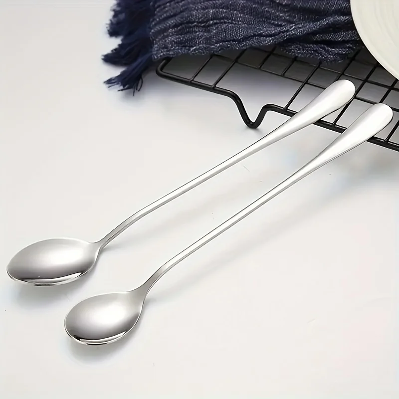 Stainless Steel 1/10pcs Long H - огляд і ціна Tea Coffee Utensils