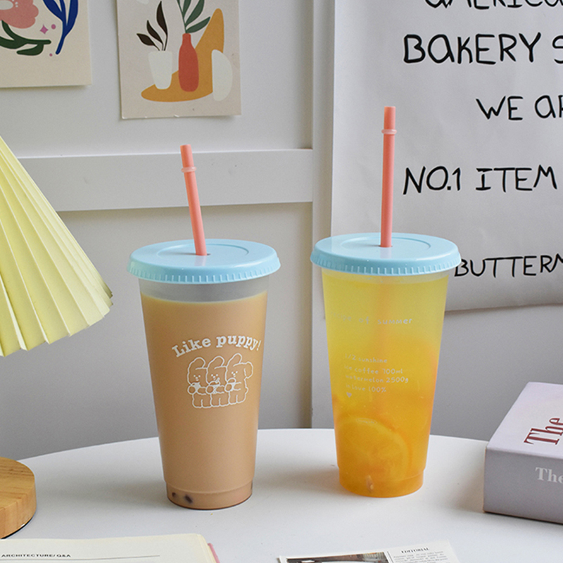 Plastic Water Bottle Cute Coff - огляд і ціна Coffee Tea Equipment
