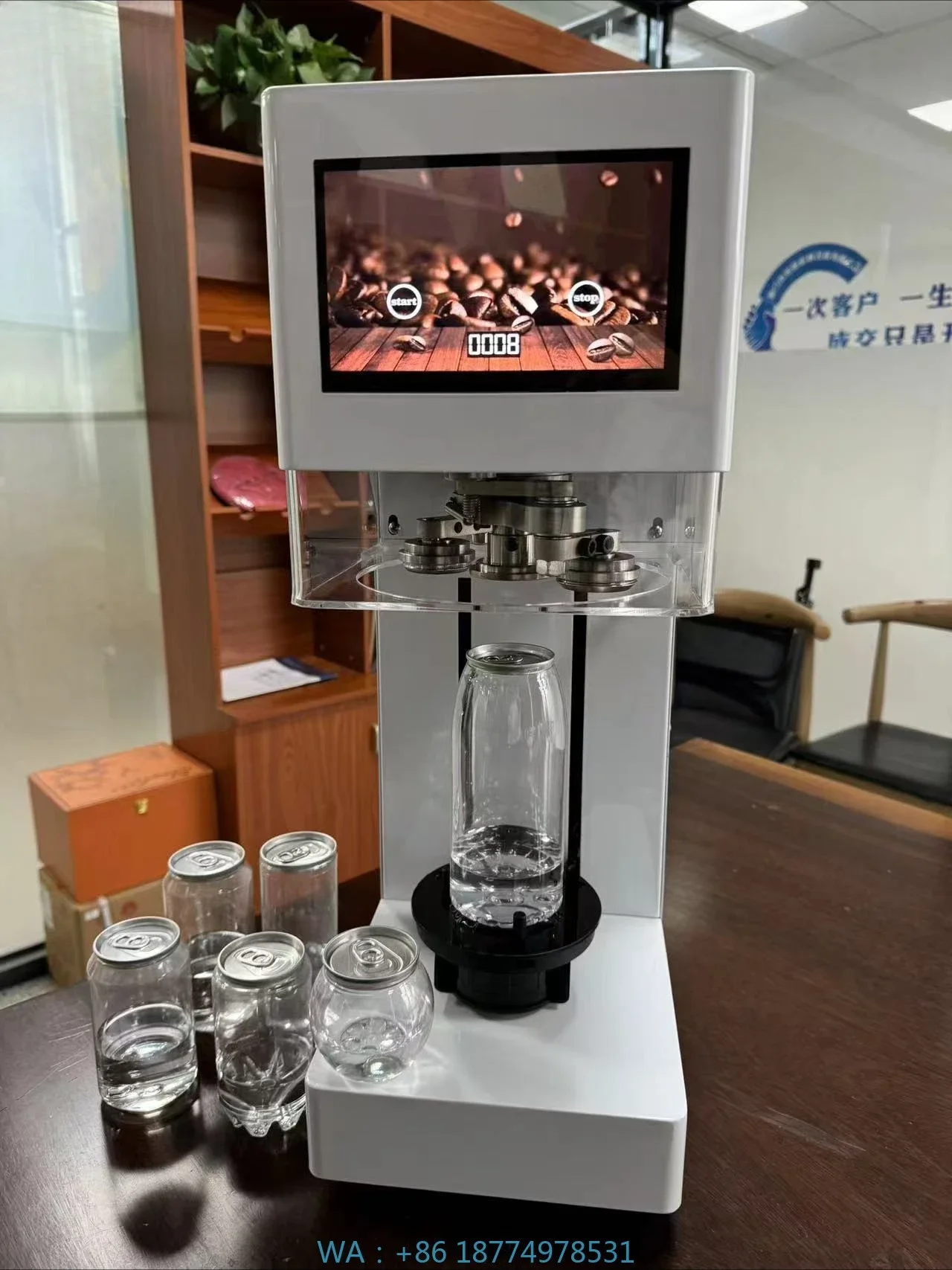 Seamer PET Can Sealing Machine - огляд і ціна Best Tea Coffee