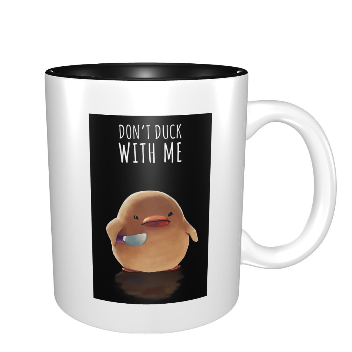Don't Duck With Me - Meme Mug  - огляд і ціна Coffee Tea And Me