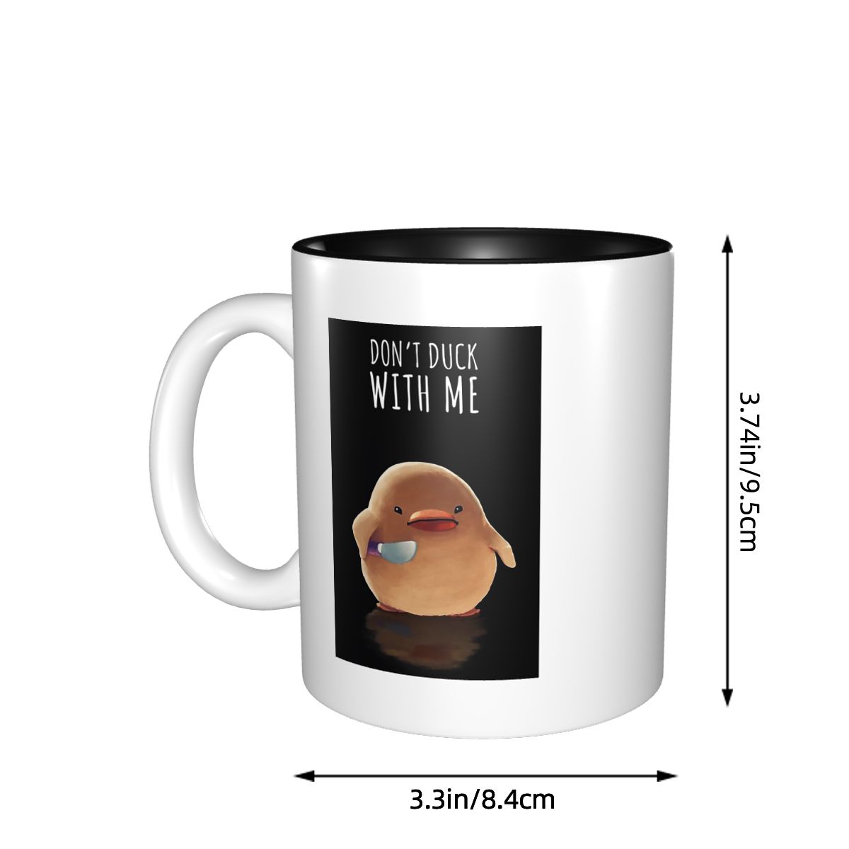 Don't Duck With Me - Meme Mug  - огляд і ціна Coffee Tea And Me