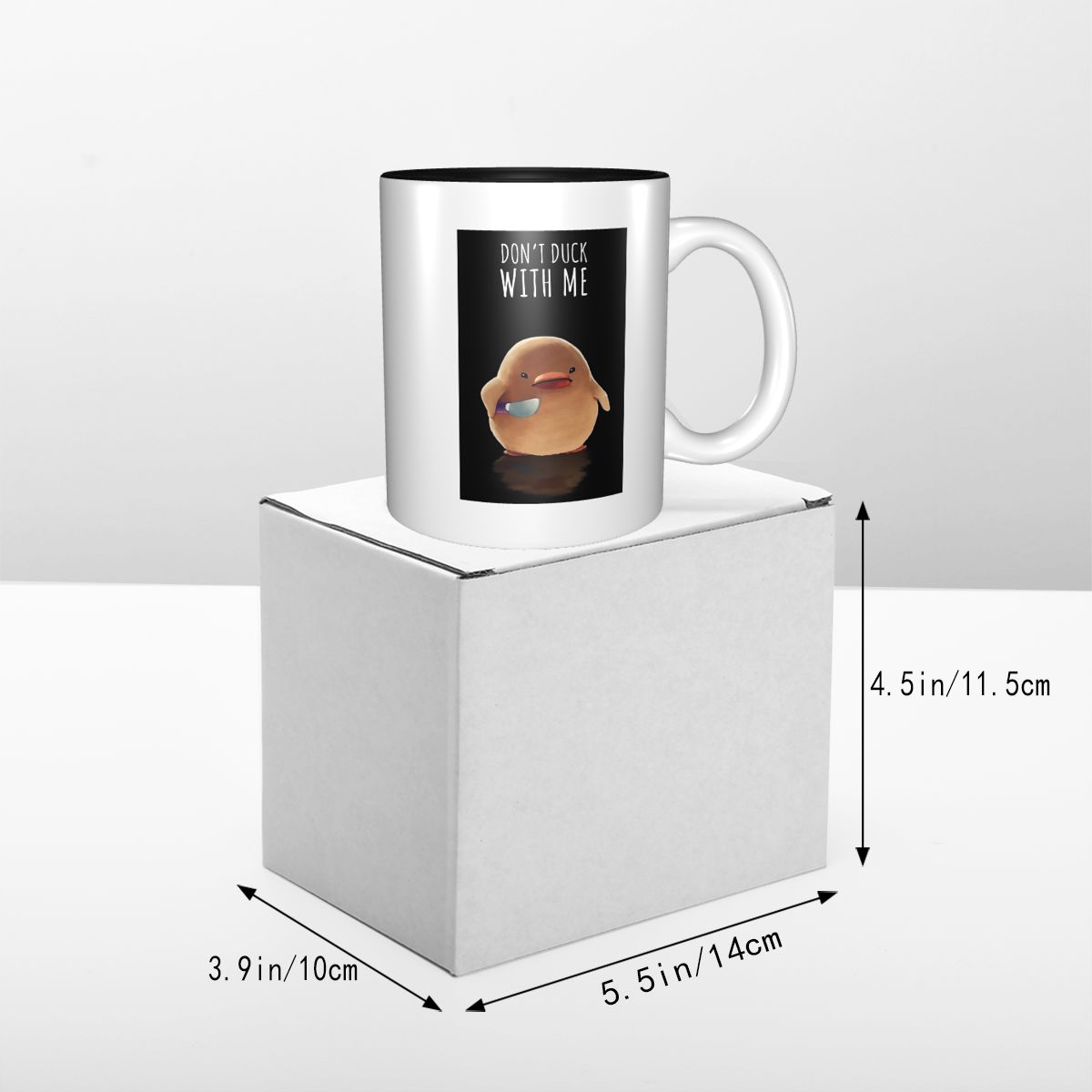 Don't Duck With Me - Meme Mug  - огляд і ціна Coffee Tea And Me