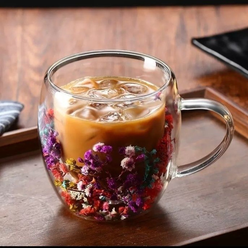 250ml Double-Wall Glass Mug wi - огляд і ціна Coffee Or Tea Please