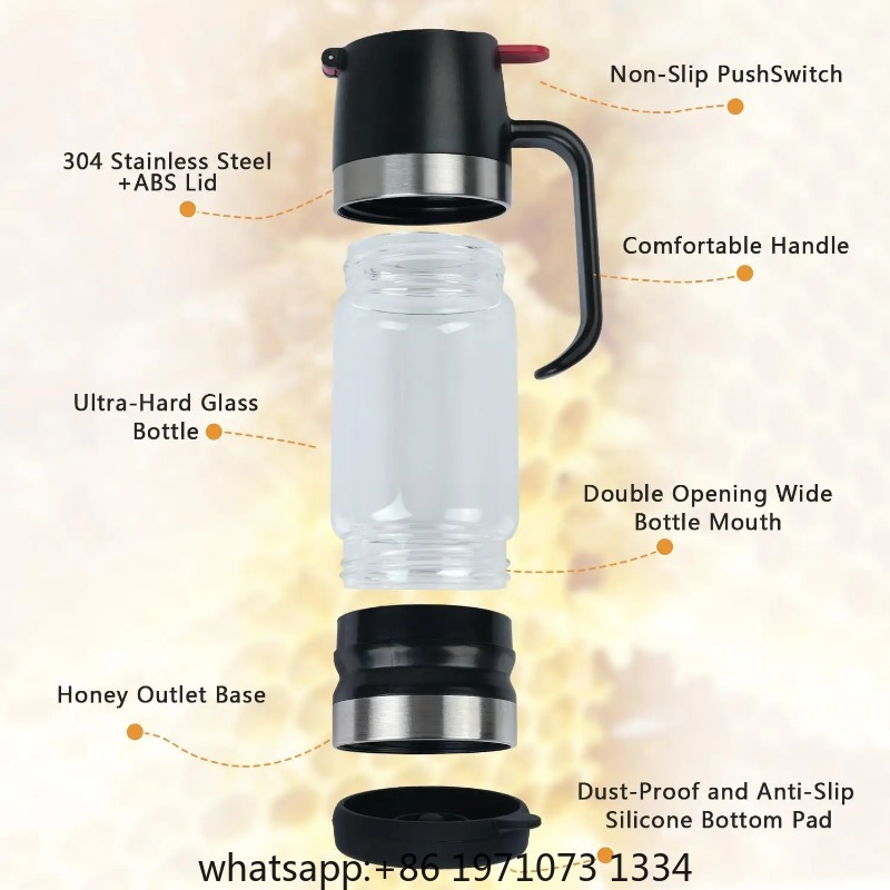 No-Drip Honey Dispenser with B - огляд і ціна Coffee Or Tea Please