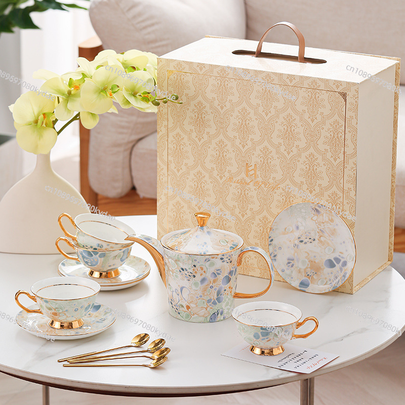 Coffee cup ceramic kettle flow - огляд і ціна Coffee Tea Gift