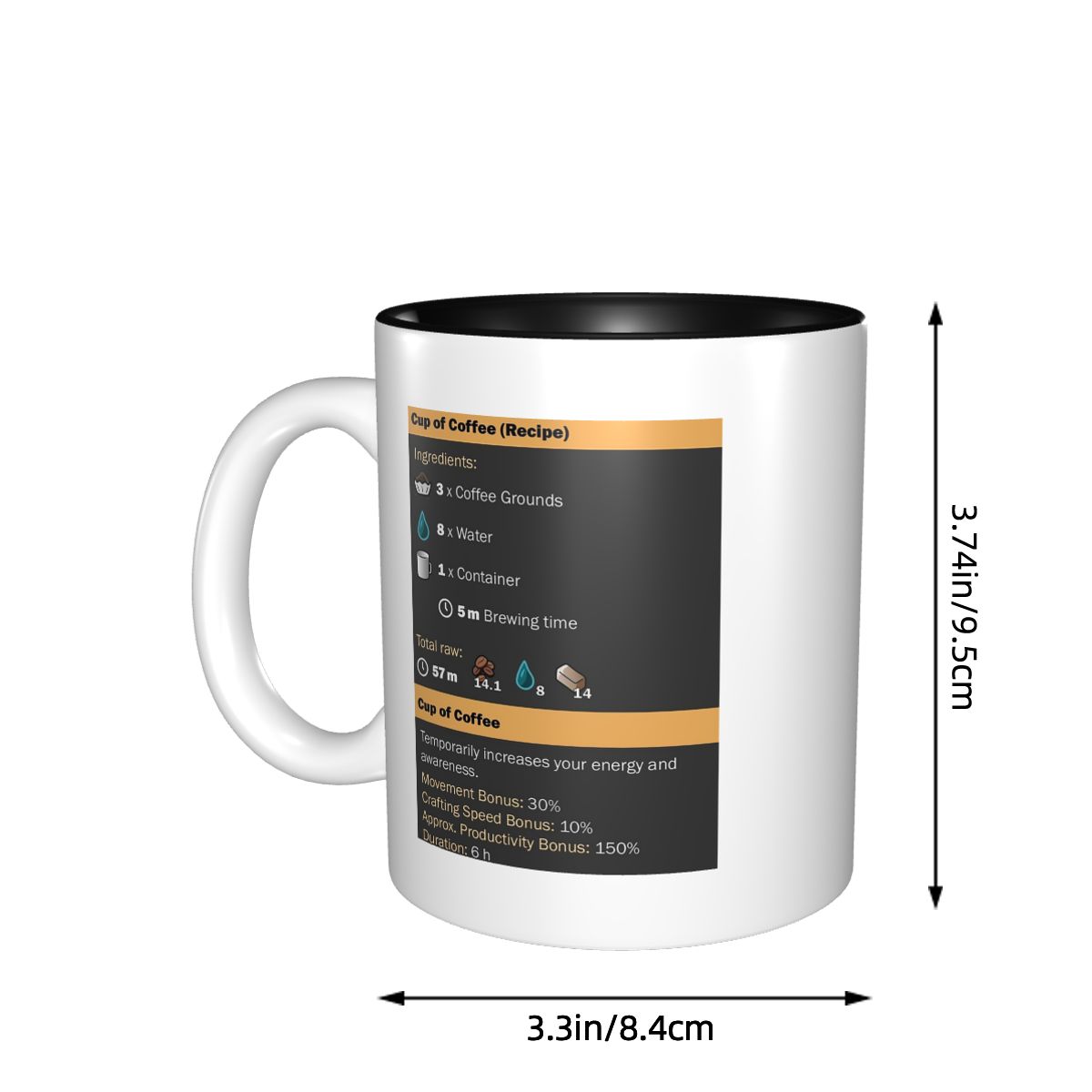 Cup Of Coffee (Recipe) Mug Fun - огляд і ціна Coffee Tea Recipe