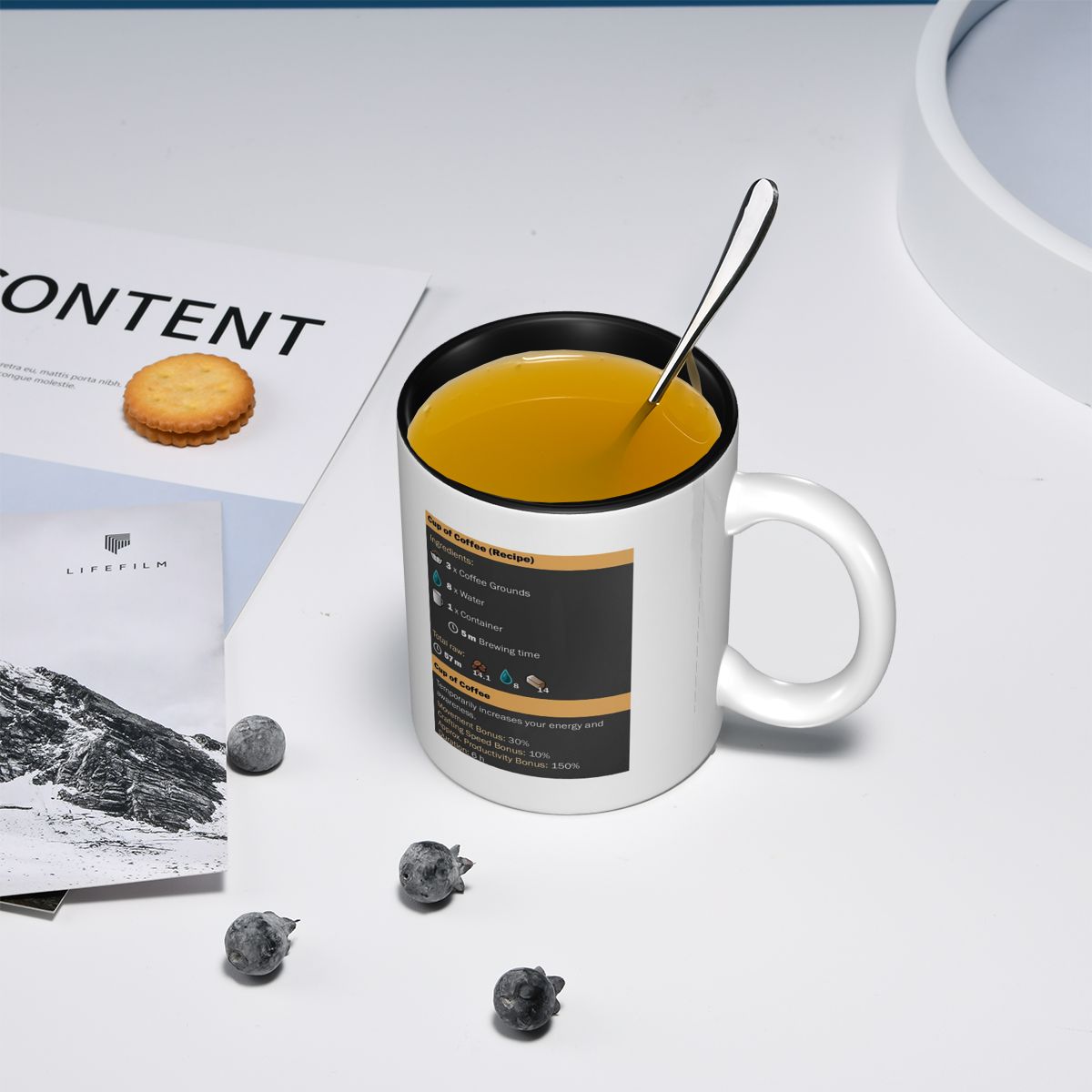 Cup Of Coffee (Recipe) Mug Fun - огляд і ціна Coffee Tea Recipe