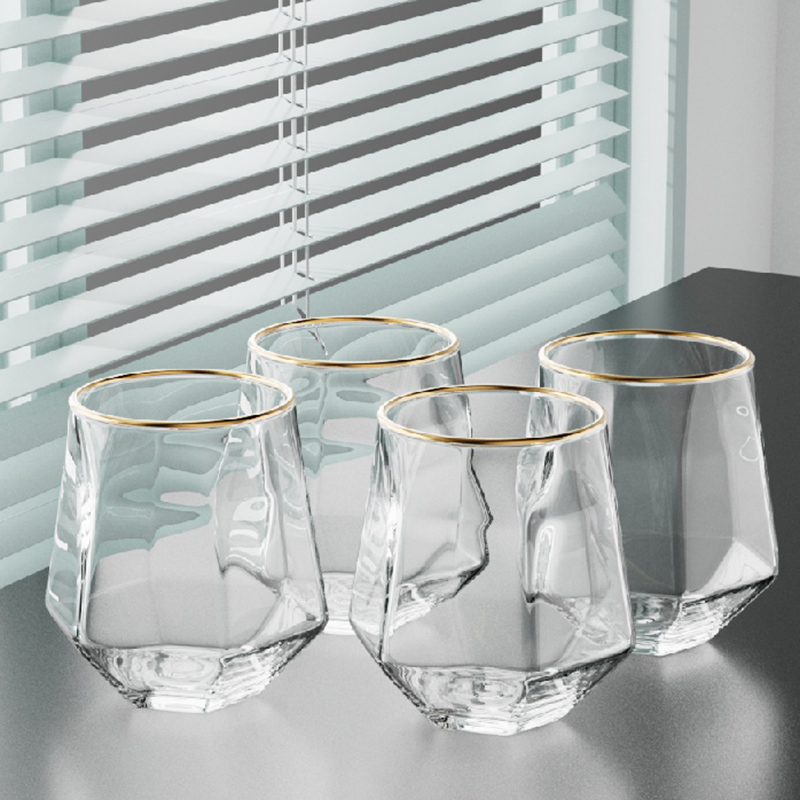 320ml 4pcs Set Hexagonal Cup W - огляд і ціна Tea Coffee Utensils