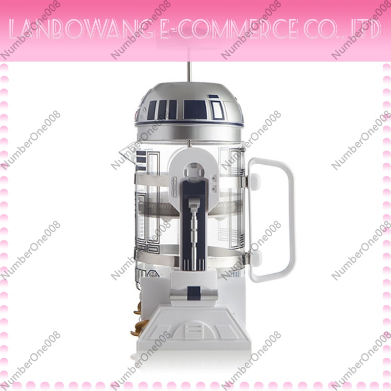 Creative R2D2 Robot Shape Mini - огляд і ціна French Press Coffee & Tea