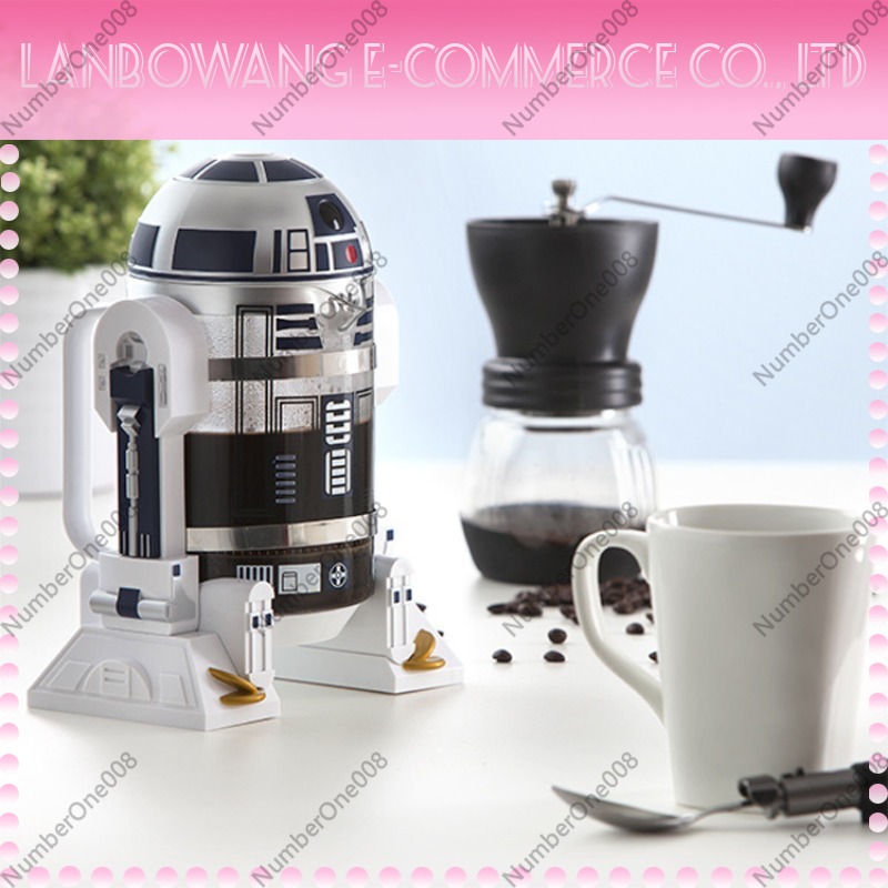 Creative R2D2 Robot Shape Mini - огляд і ціна French Press Coffee & Tea