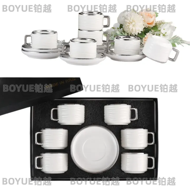 Luxury Ceramic Coffee Cup and  - огляд і ціна Coffee Tea Gift