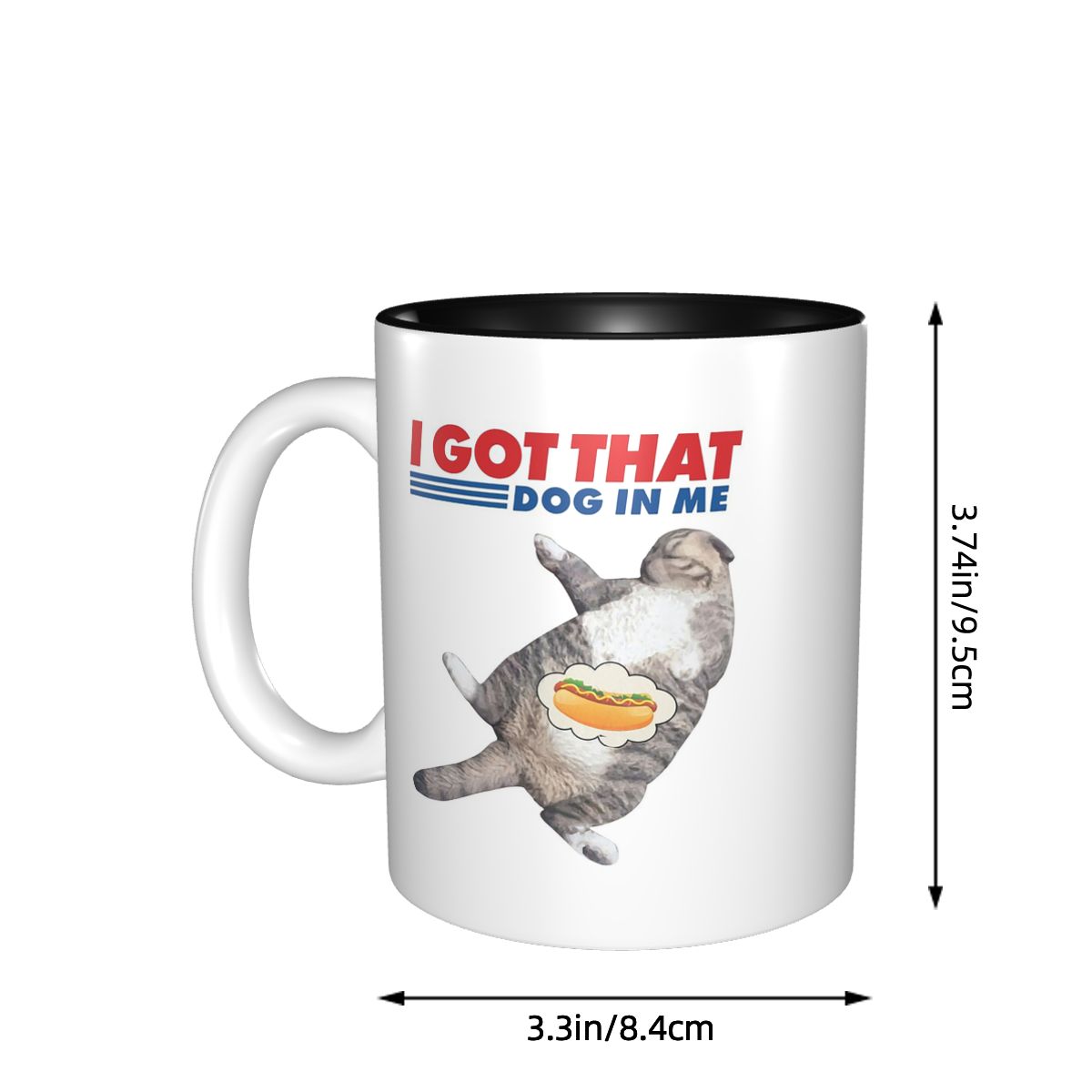I Got That Dog In Me Mug Funny - огляд і ціна Coffee Tea And Me