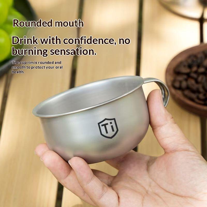 MINI Camping Water Cup Titaniu - огляд і ціна Coffee Tea Equipment