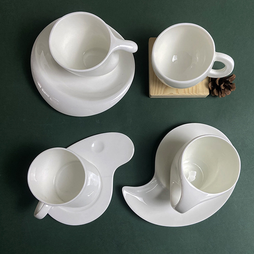 1Set Ceramic Coffee Cup Saucer - огляд і ціна Coffee Tea Gift