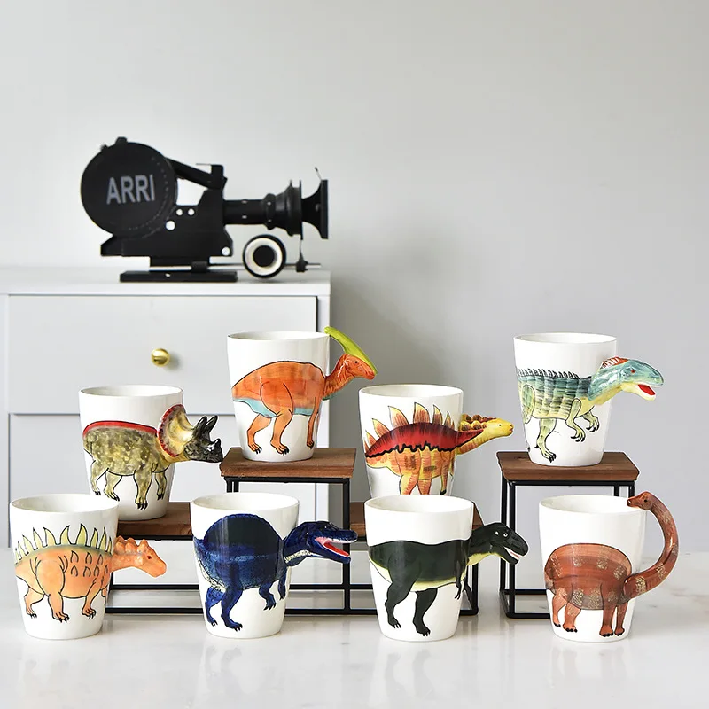 Dinosaur Shaped Water Cup Cute - огляд і ціна Coffee Tea Difference