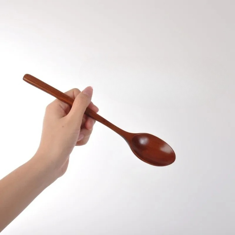 1/2Pc Wooden Spoon Tableware K - огляд і ціна Tea Coffee Utensils